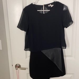 Cutest BCBG black romper!